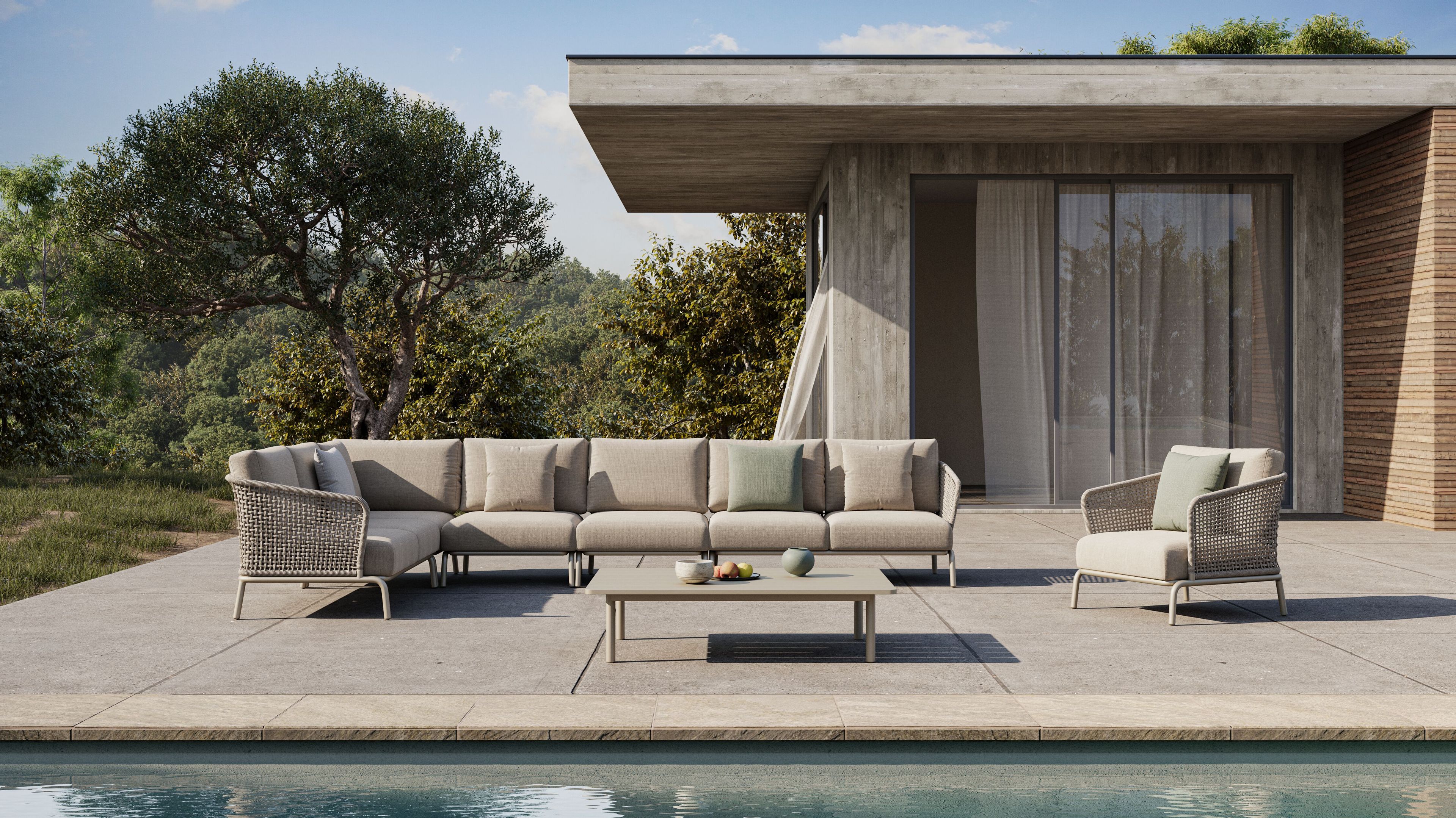 Алюминиевый садовый стул VINEKO Abrazo ARCH-00037626 - Вид №2