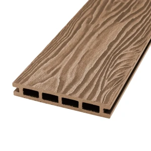 Террасная доска ДПК Прима Groentec цвет Дуб 3000x145x22 мм Вельвет 0.44 м²