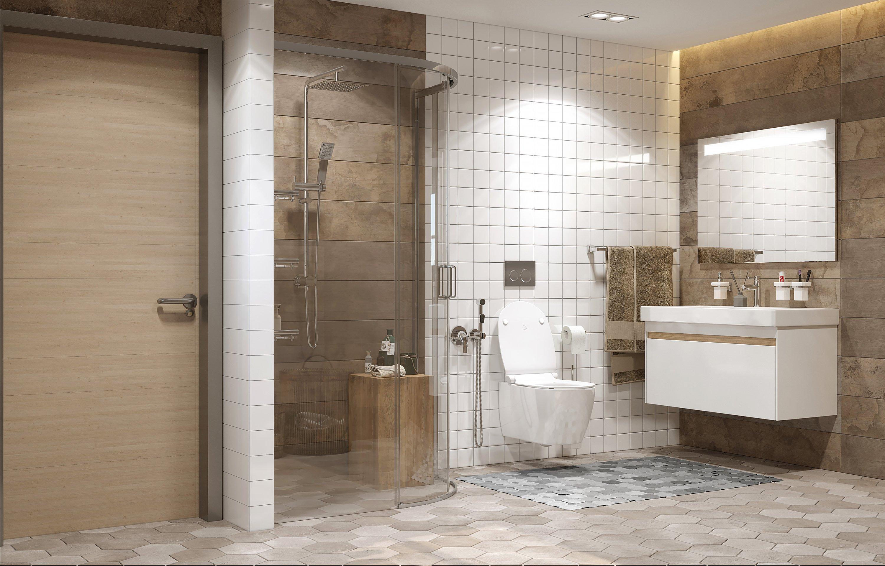 Душевое ограждение Ambassador Queen 11011103L (1200x800x2000), 2 места - Вид №3