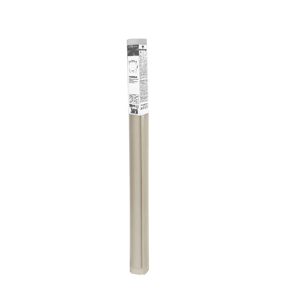 Штора рулонная блэкаут KREAFORTA Vorga 100x160 см серая 89390696 STLM-2095890 - Вид №8