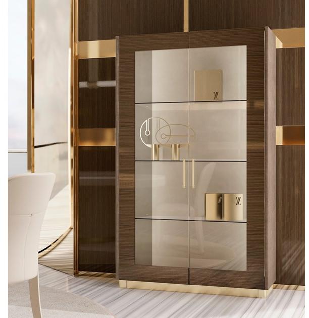 VOLPI Витрина из дерева и стекла со встроенной подсветкой Luigi volpi Lv-14004 - Вид №1