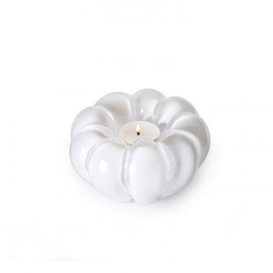 55606 Подсвечник "Падам", белый, 85/120 мм. Maleras