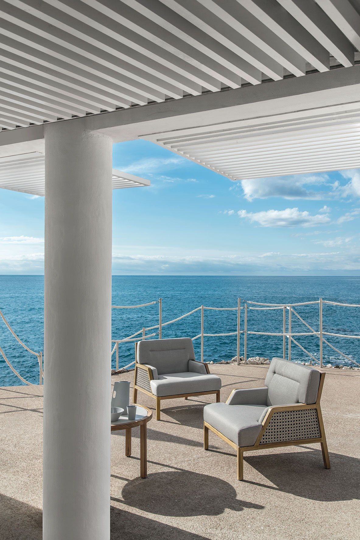 Садовое кресло с подлокотниками Ethimo Grand Life ARCH-00071536 - Вид №6