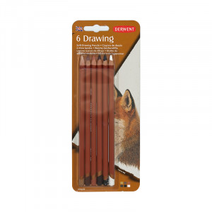 0700476 Набор карандашей 6 шт. Drawing Derwent
