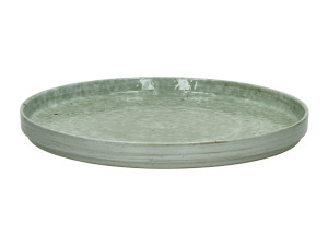 Фарфоровая круглая тарелка