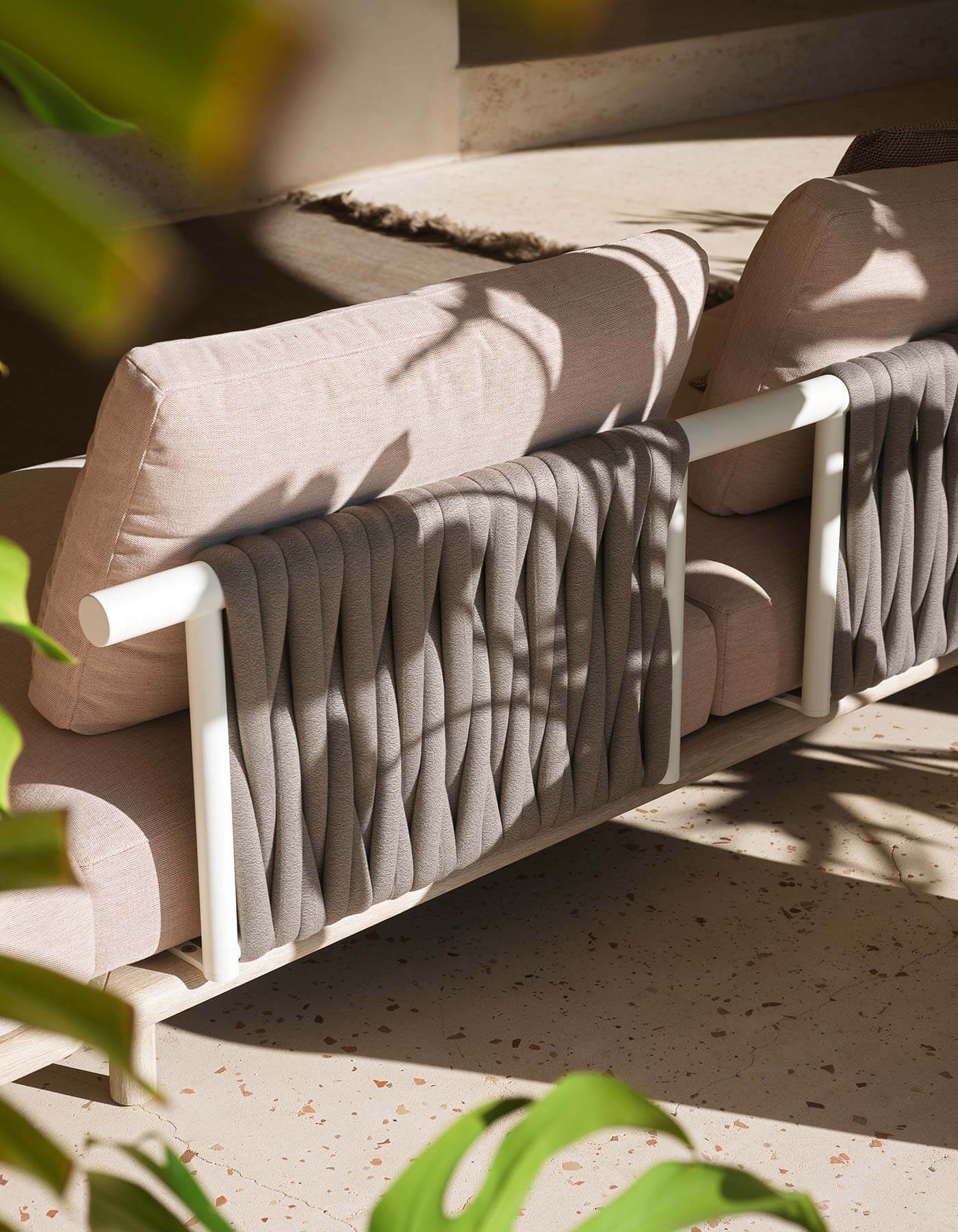 5-местный тканевый угловой садовый диван RODA ARCH-00086922 - Вид №1