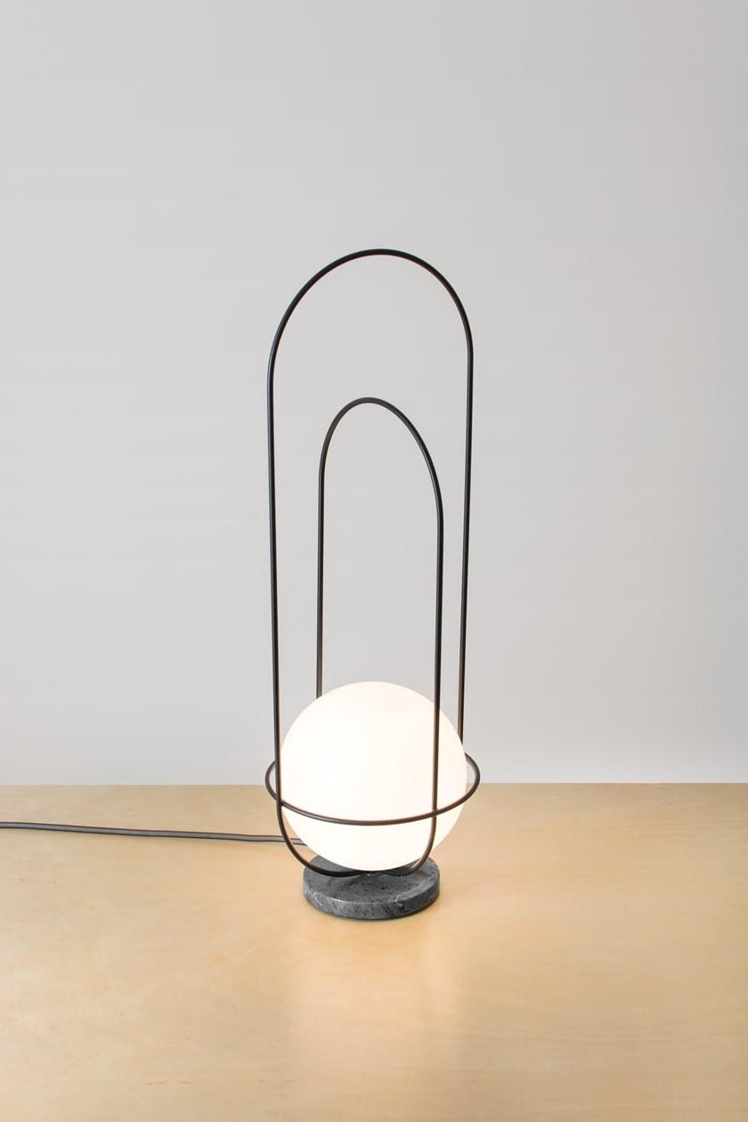 ANDlight Настольная лампа из стали и стекла Orbit sun-id-1464114 - Вид №3