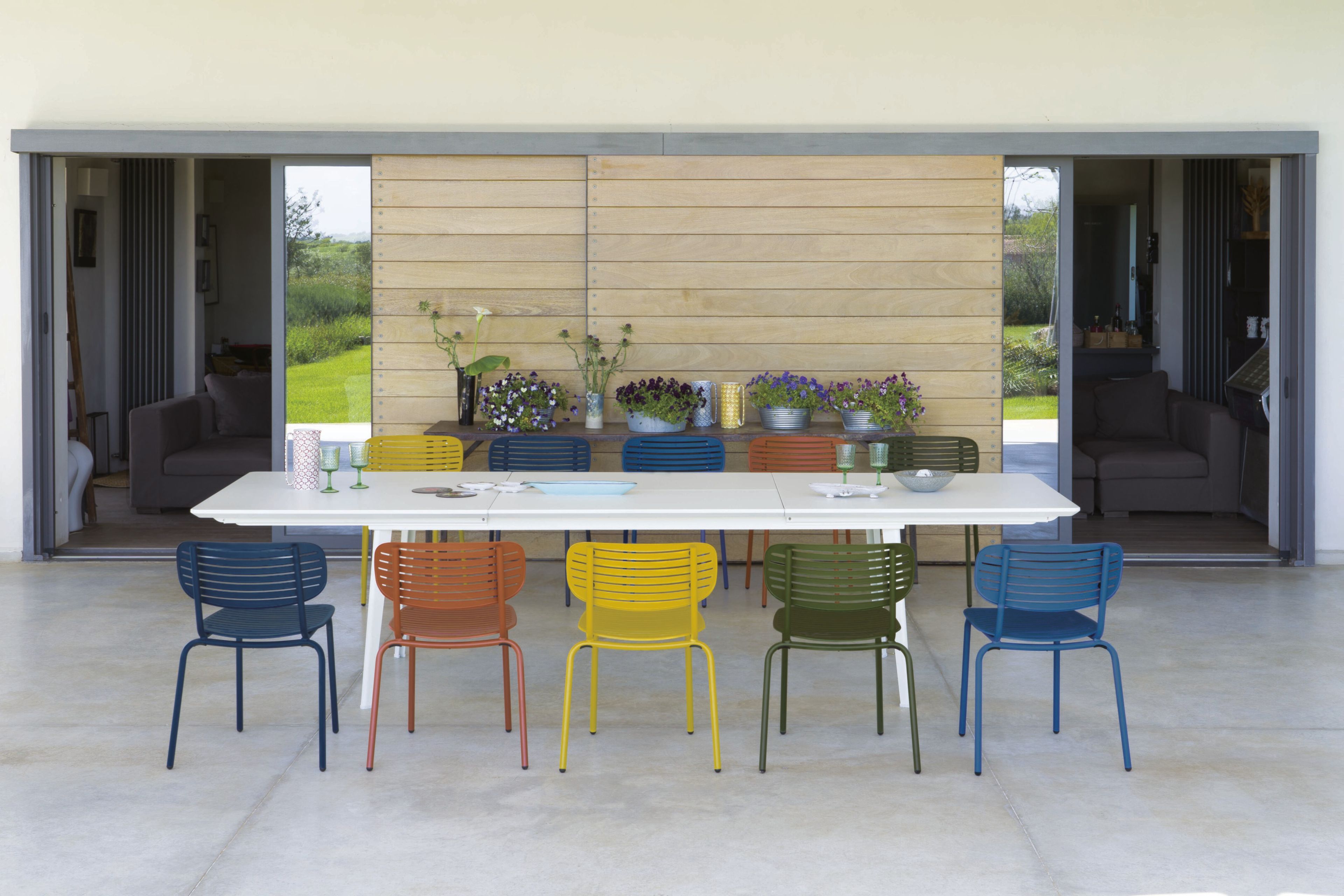 Стальной выдвижной прямоугольный садовый стол emu Plus4 ARCH-00110899 - Вид №14