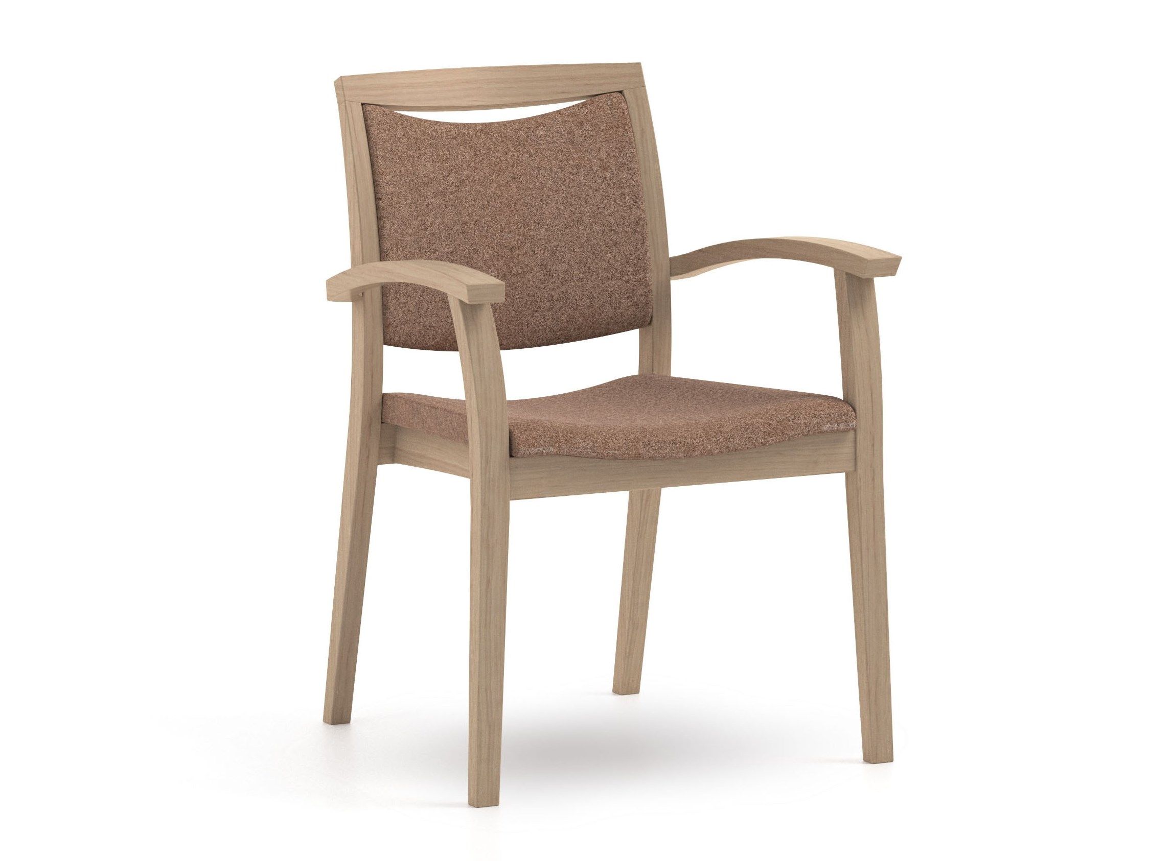 Штабелируемый тканевый стул с подлокотниками PIAVAL FANDANGO-Health &amp ARCH-00032911