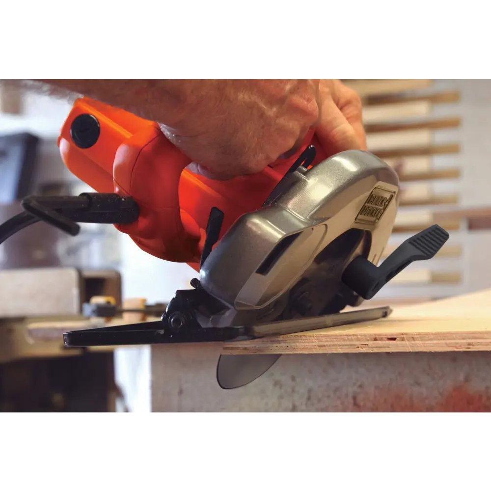 Пила циркулярная сетевая Black&Decker CS1004, 1400 Вт, 190 мм BLACK + DECKER STLM-2085822 - Вид №14