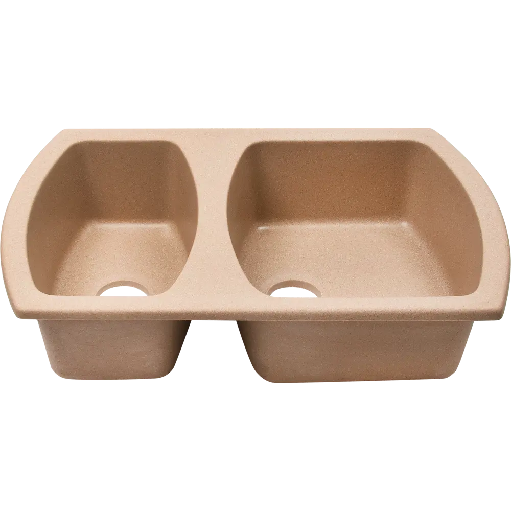 Мойка DELINIA  77x49x18.6 см, кварц, цвет бежевый STLM-2050452 - Вид №2