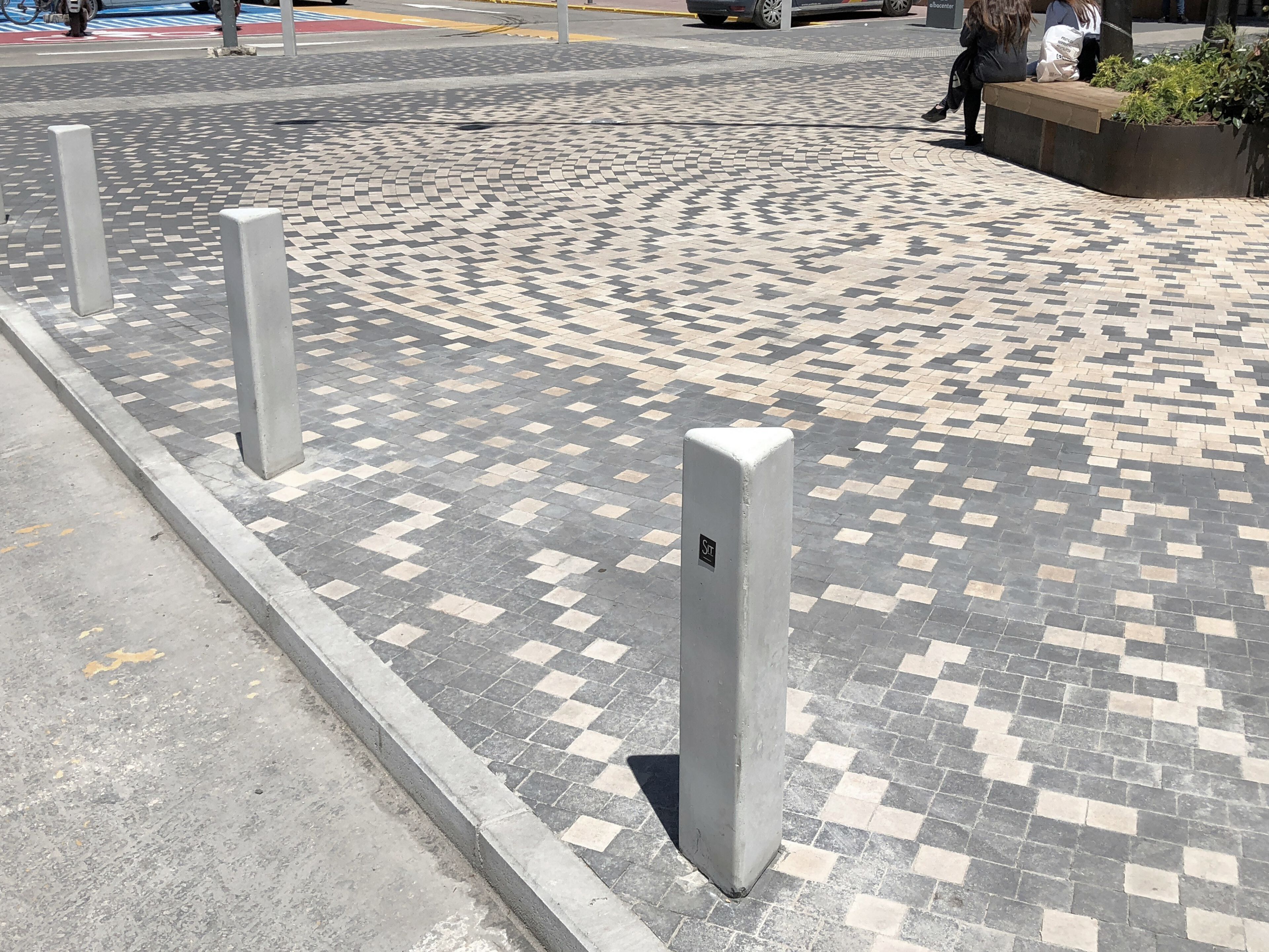 Бетонный фиксированный столб боллард SIT Vida ARCH-00100511 - Вид №1