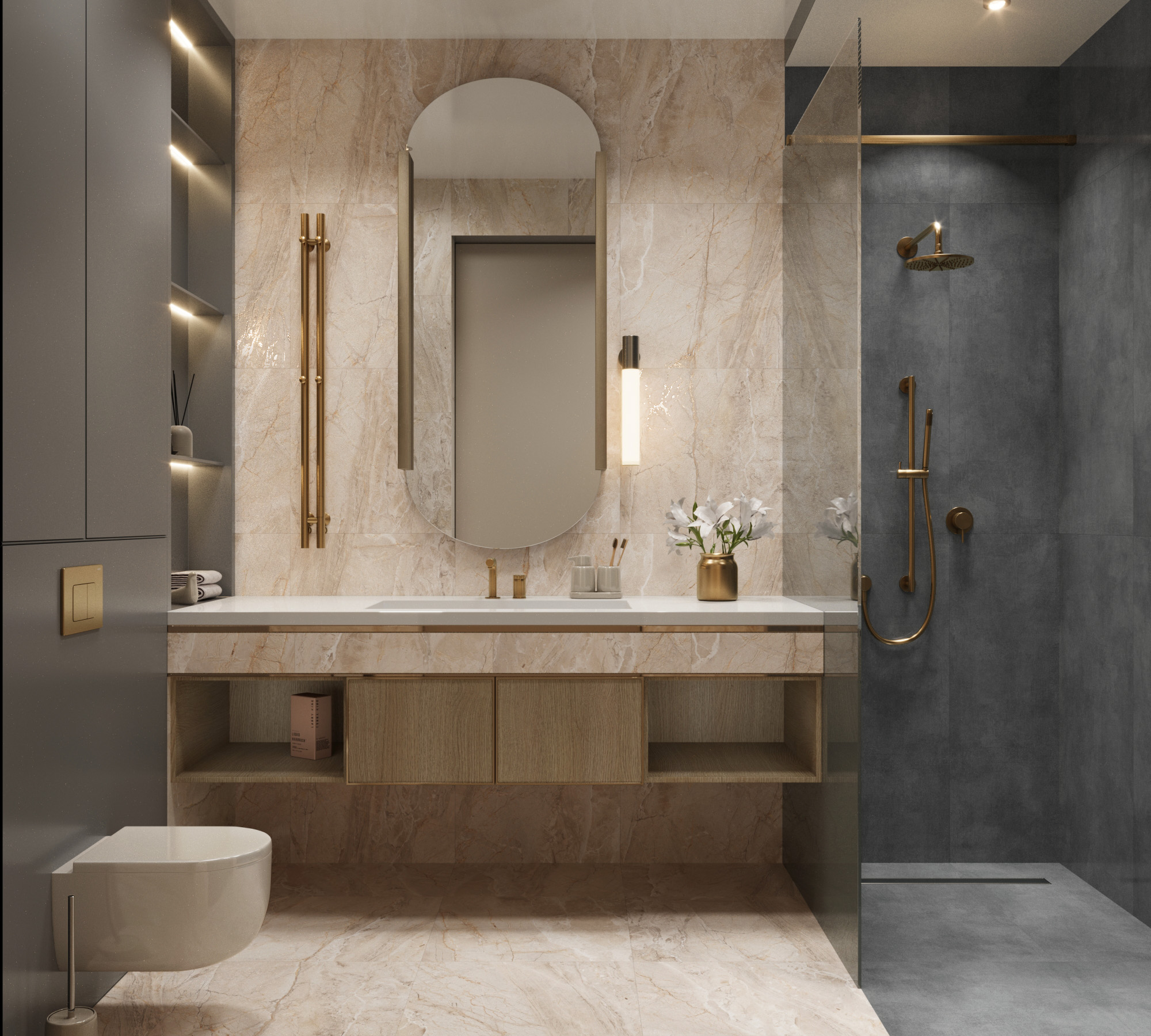 INTERA CREMA ARCADIA CERAMICA CR6009-A