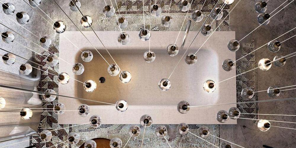 Напольная ванна Concrete Bath Glass1989 LCOBA04W - Вид №1