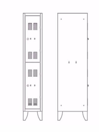 Dieffebi Шкафчик Lockers 125_n000c7035 - Вид №5