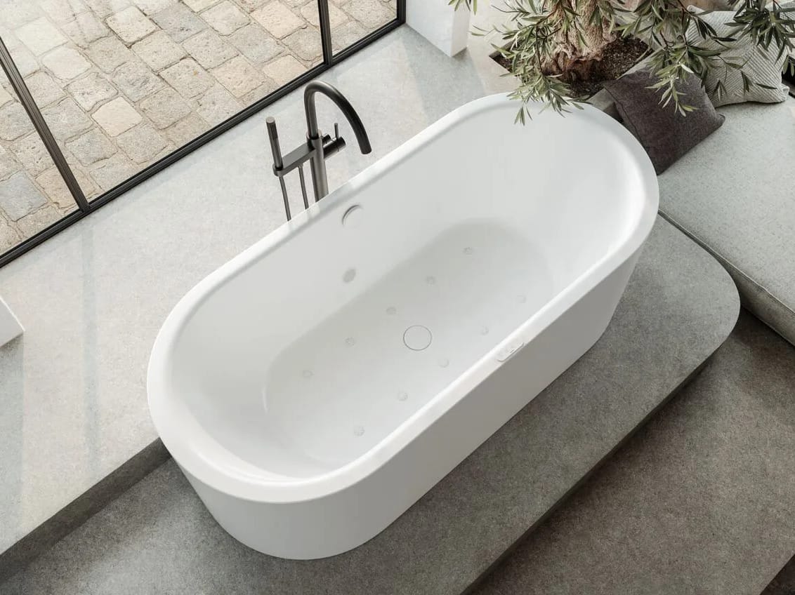 Овальная гидромассажная система с хромотерапией KALDEWEI Whirlpools ARCH-00071935