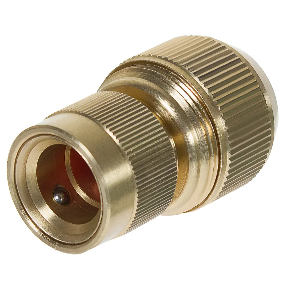 Быстросъёмный коннектор BOUTTE 3/4" с аквастопом для систем полива 15449345 STLM-0005802 - Вид №1