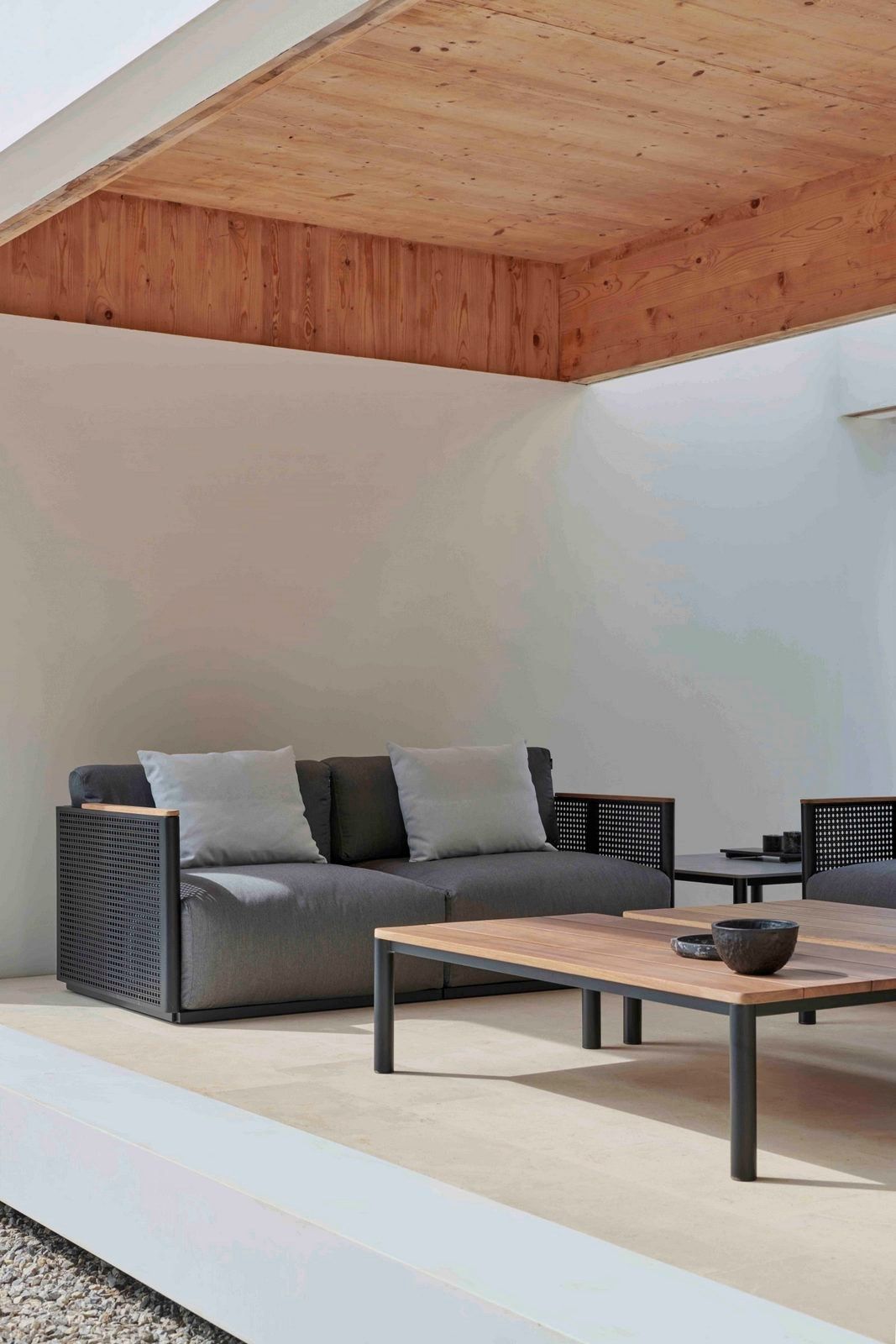 Термокрытая ткань и алюминиевый садовый диван GANDIABLASCO Bosc ARCH-00049093 - Вид №11