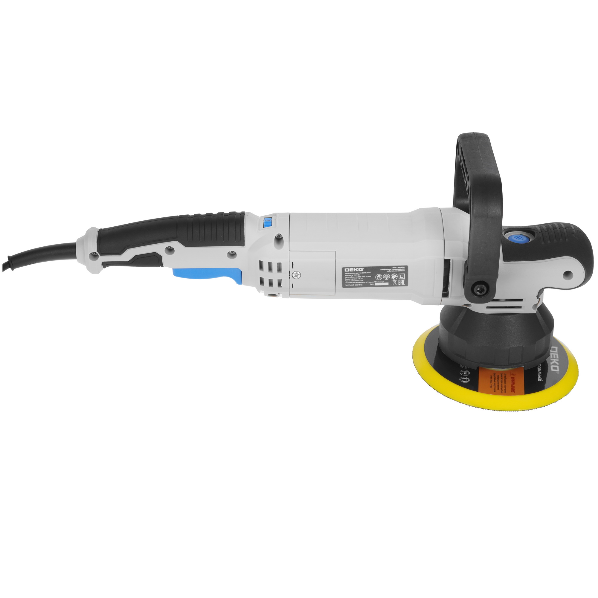 Полировальная машина DEKO PDK-1600 PRO 5609685 STDN-0011390 - Вид №3