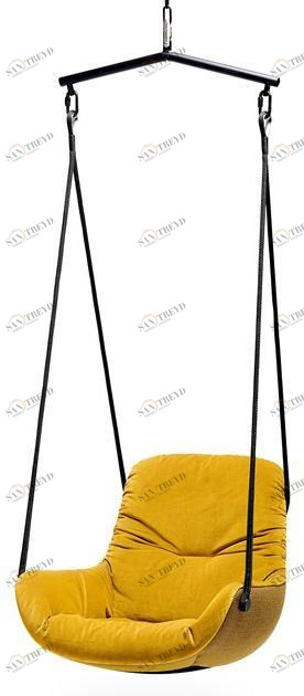 Freifrau Подвесное тканевое кресло с подлокотниками Leya sun-id-1480972