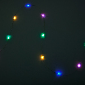 82410346 Электрогирлянда комнатная «Роса» 10 м 100 LED мультисвет