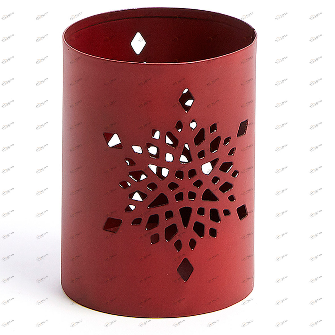 Подсвечник металлический красный Choppy от La Forma LA FORMA  342978 Красный 