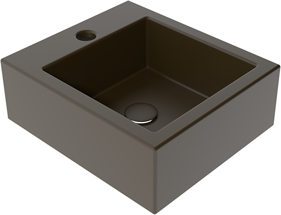 SQULAV18 Подвесная раковина настенная GSG CERAMIC SQUARE