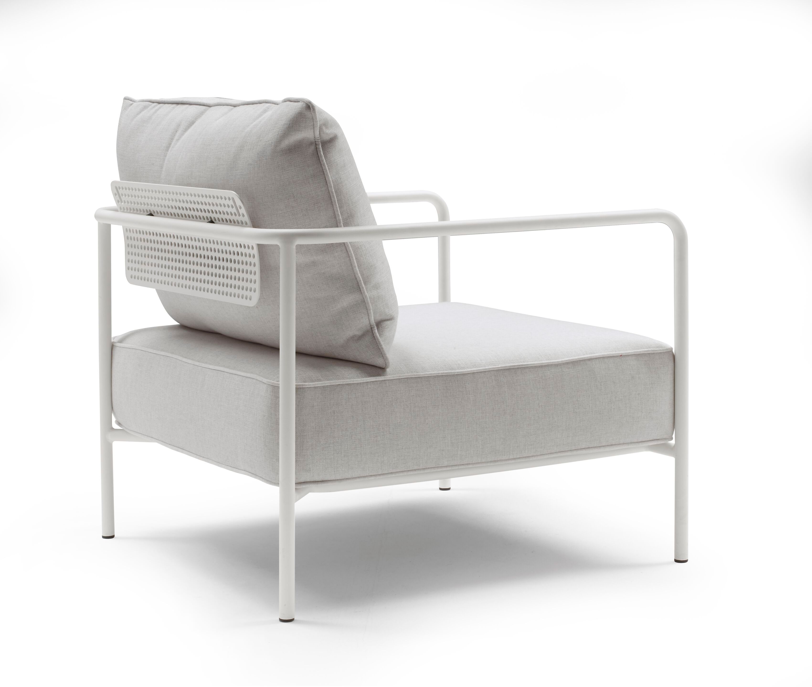 Стул для сада из стали и ткани S-CAB лоскут ARCH-00046587 - Вид №1