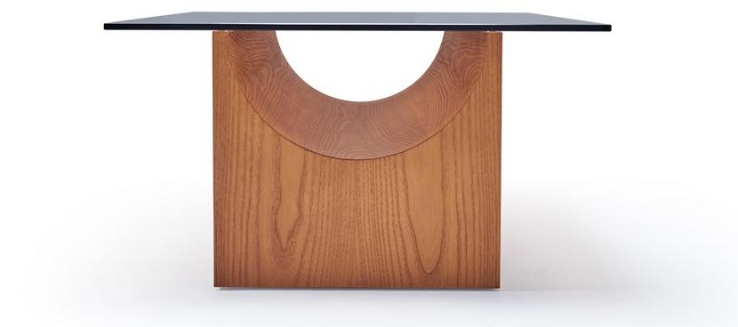 Sancal Прямоугольный журнальный столик из дерева и стекла Vestige sun-id-1505258 - Вид №1