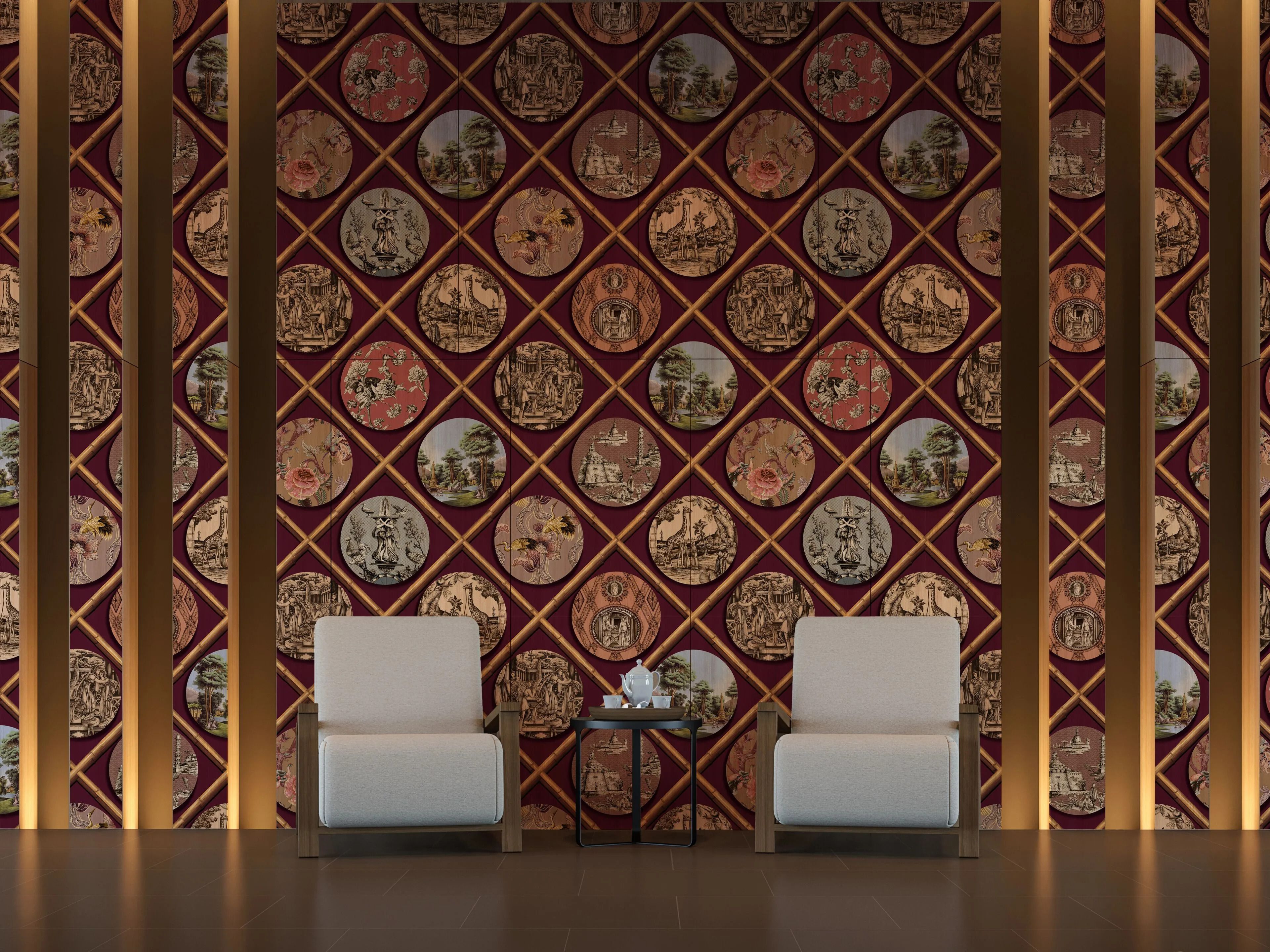 Обои / покрытие Officinarkitettura® Souvenirs de Voyage ARCH-00001133