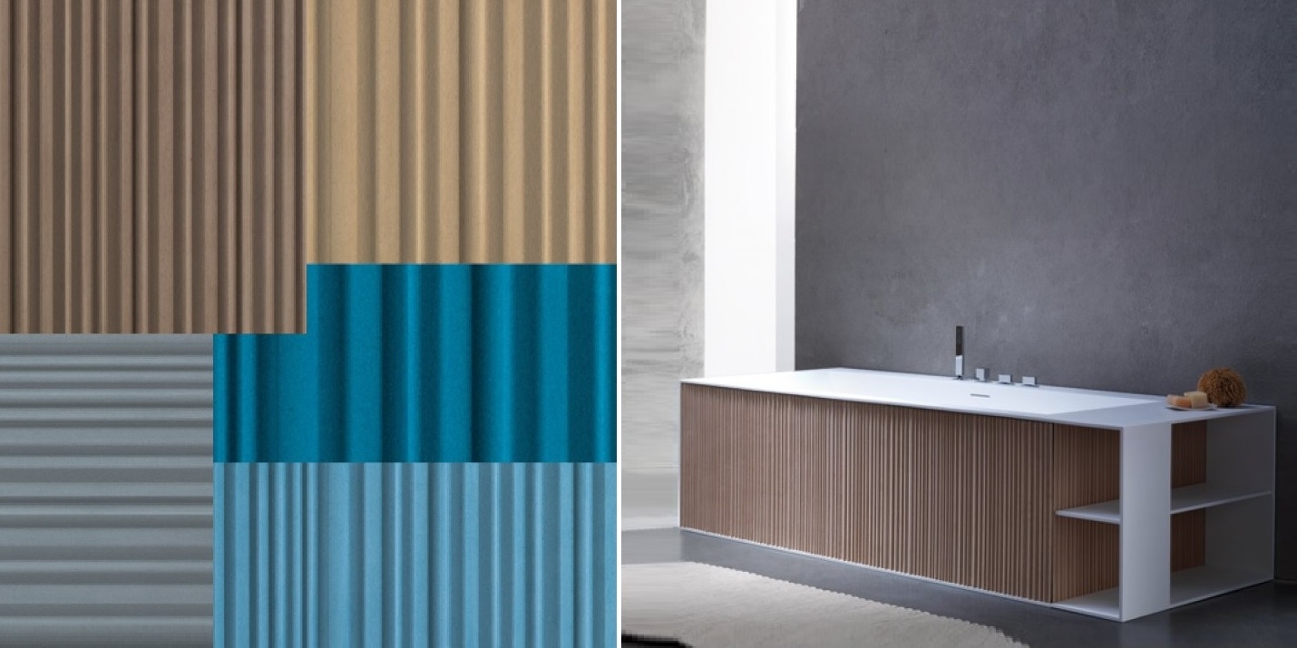 Ванна напольная с панелями Veer 240 см Karolitalia VEERRULE240X110 - Вид №5