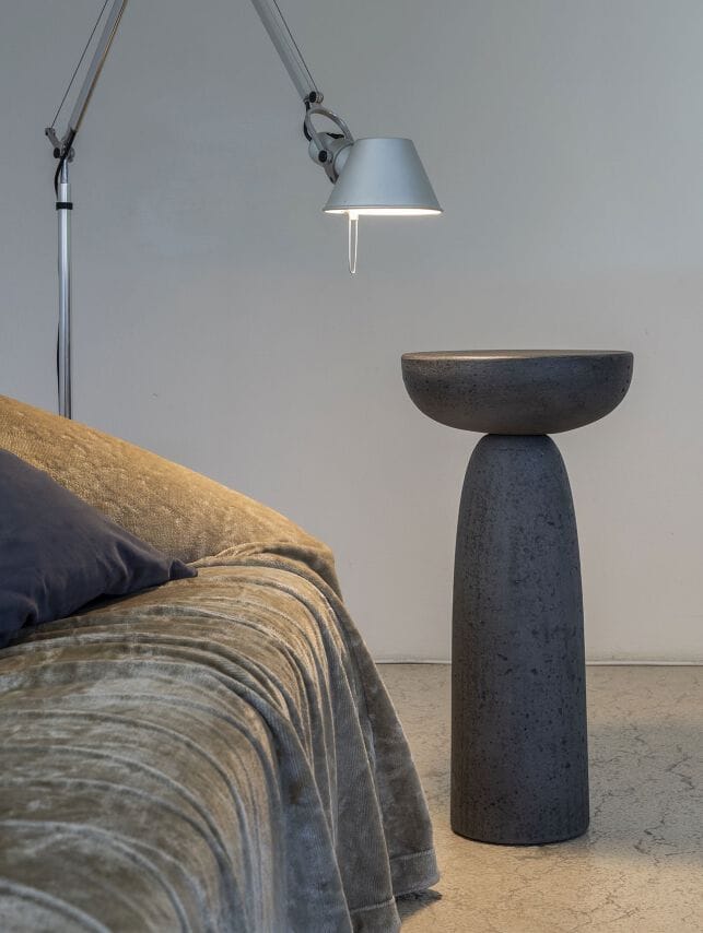 Круглый бетонный журнальный столик Mogg Olo ARCH-00042642 - Вид №6