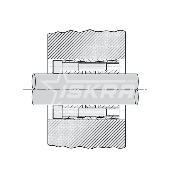 IS3501 Зажимная втулка KLEE080 (PHF FX400-80x120) ISKRA  - Вид №2