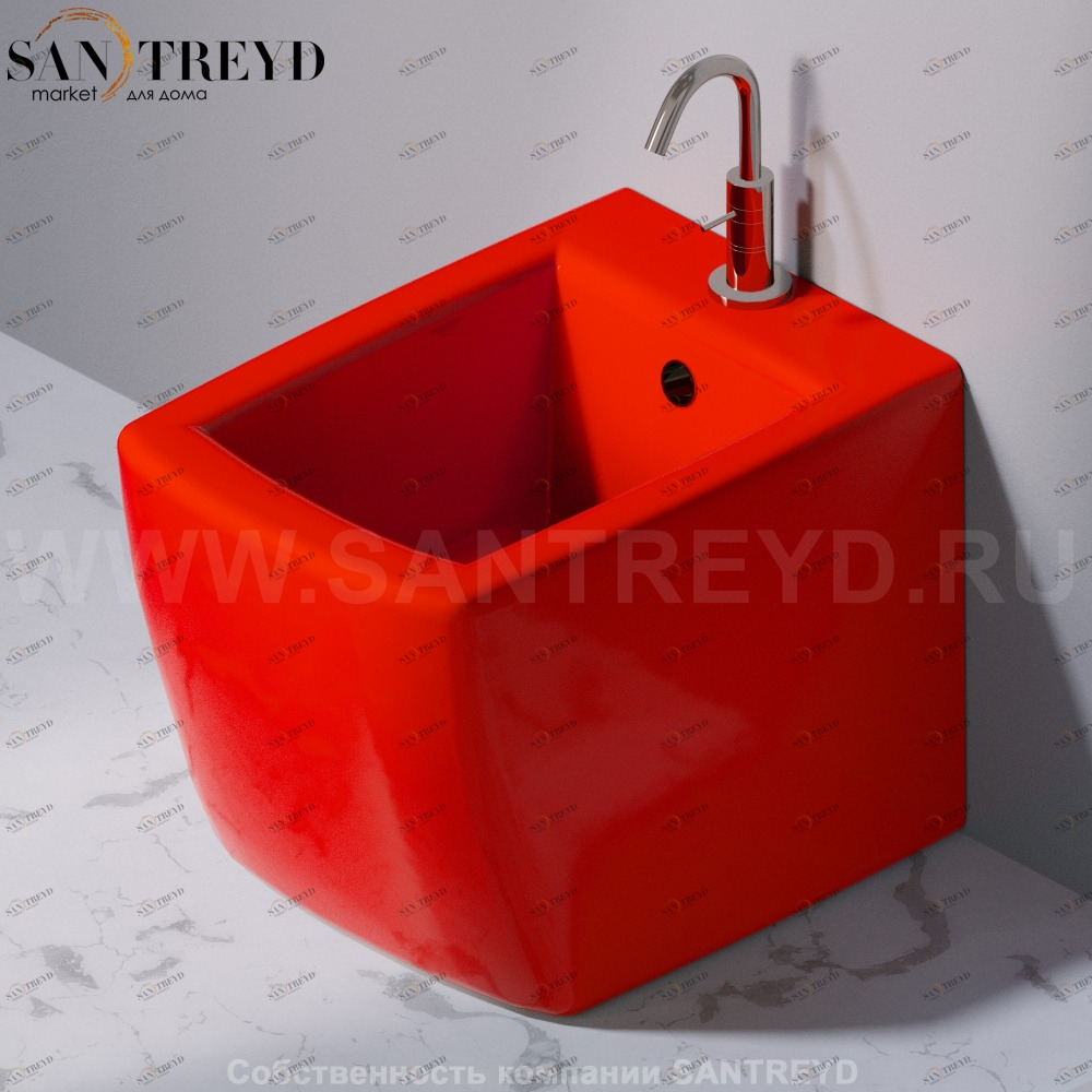 S502125 Биде напольное SQUARE A. e T. Italia AeT ITALIA