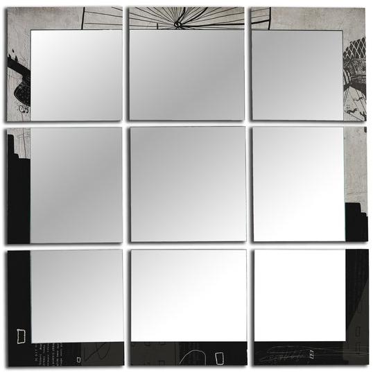 MOMENTI Модульное зеркало в экопанели Crazy home furniture sun-id-1467996 - Вид №3