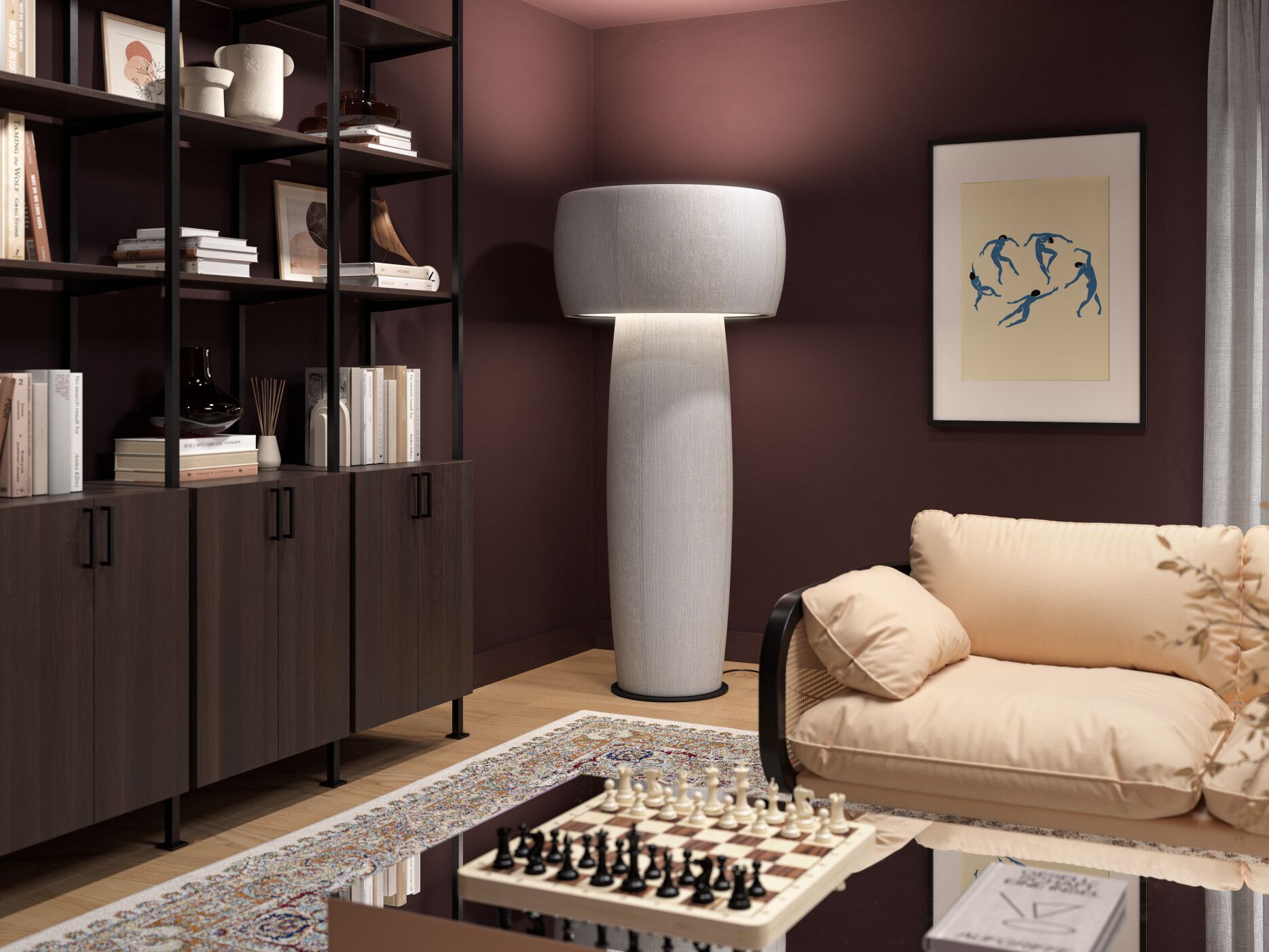 Ткань акустическая напольная лампа BuzziSpace BuzziShroom ARCH-00057965 - Вид №3