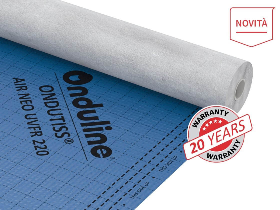 Паровая дышащая мембрана из полиуретановой пленки и полиэфирной ткани ONDULINE ITALIA ONDUTISS ARCH-00035884