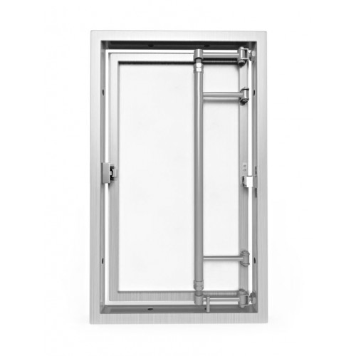 Алюминиевый люк под плитку, распашной, нажимной с регулировкой 400Х600 ВОЗРОЖДЕНИЕ sun-id-1025077 - Вид №1