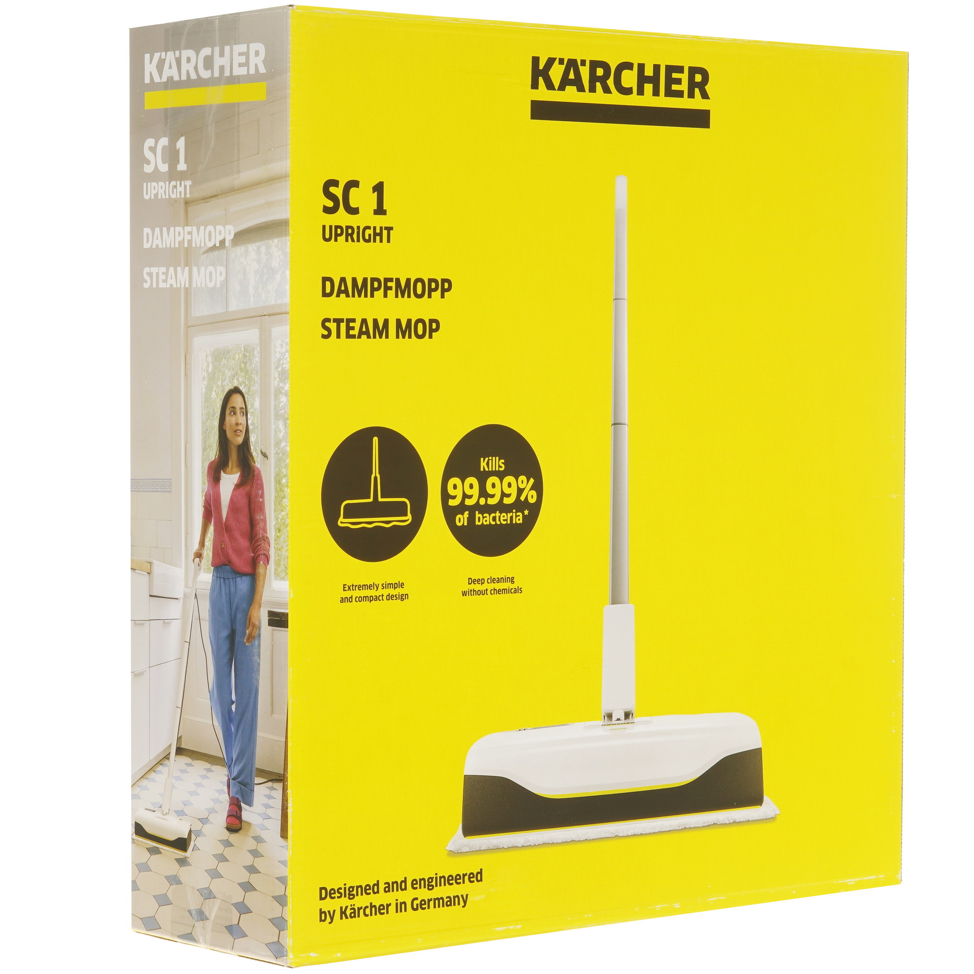 9067396 Пароочиститель Karcher SC 1 Upright белый STDN-0027938 - Вид №9