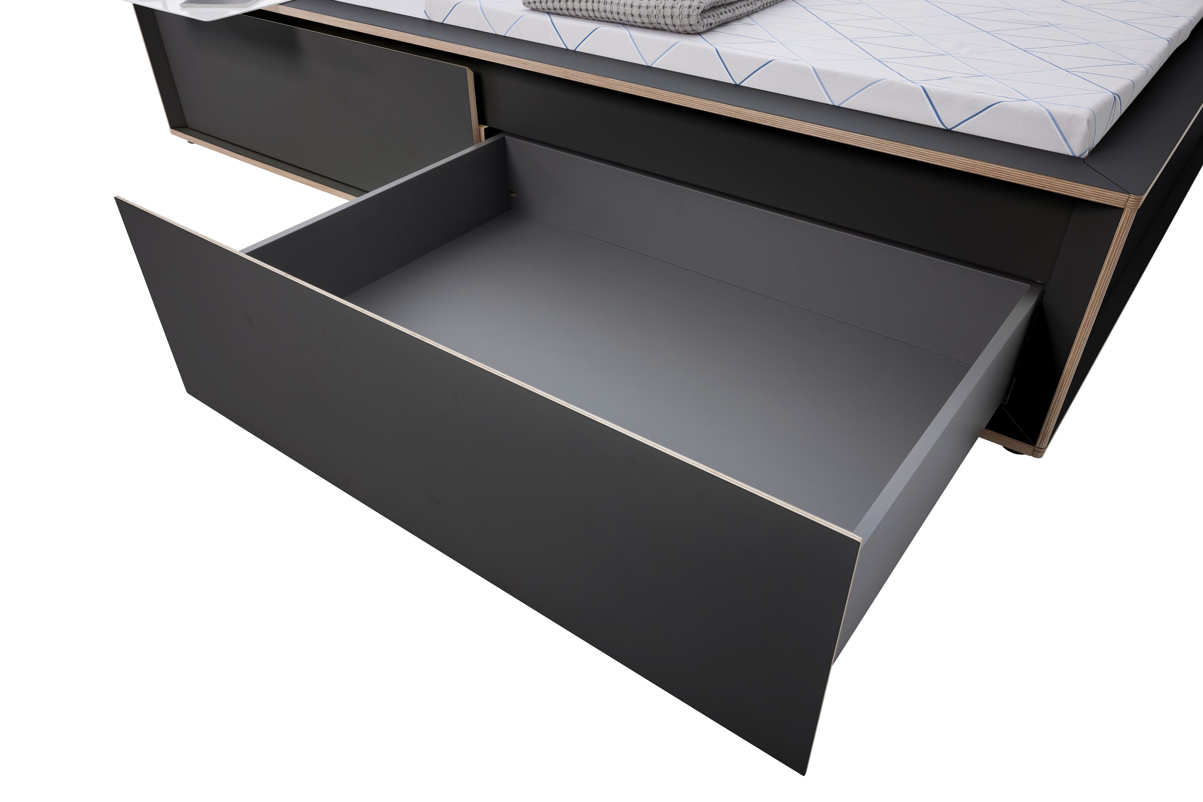 Двуспальная кровать-контейнер из многослойного материала Müller Small Living SPAZE ARCH-00061252 - Вид №27