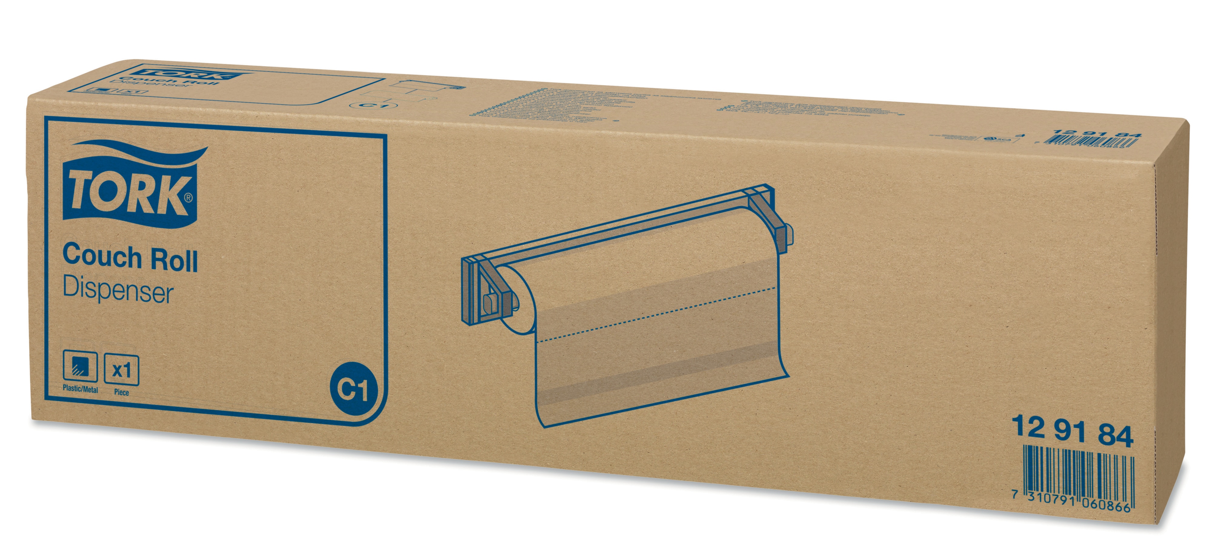 12918438 Диспенсер для медицинских основ в рулоне Tork  - Вид №1