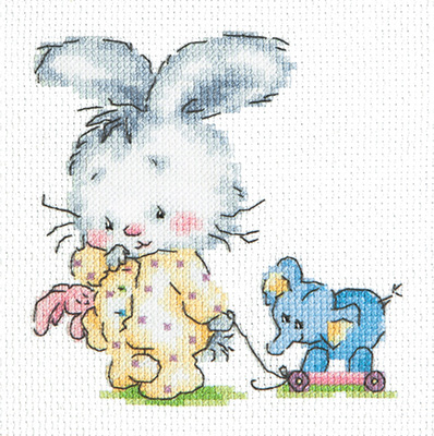 019-08 Топ-топ Набор для вышивания Чудесная Игла 11 х 11 см Чудесная игла 