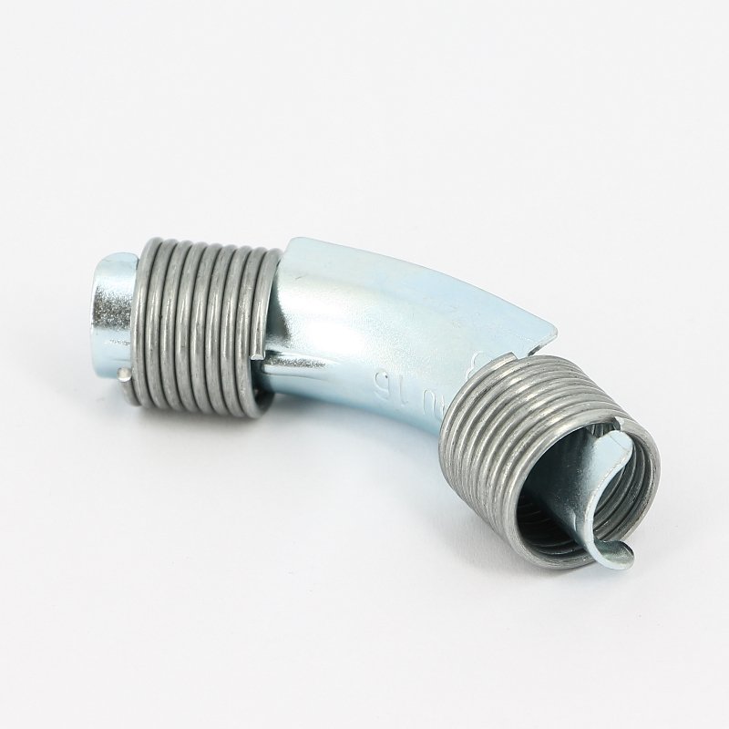 Фиксатор поворота для PEX труб d=16 с фиксирующими кольцами Rehau 45° 139121 - Вид №1