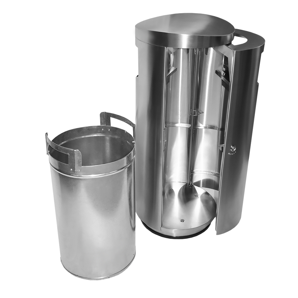 MF-73 Урна-пепельница Public Steel  - Вид №3