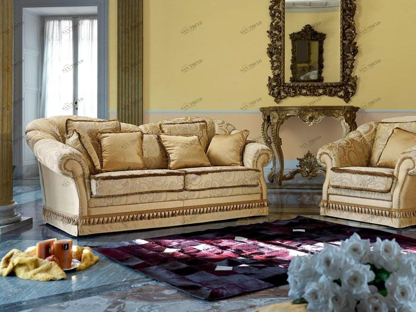 Domingo Salotti 2-х местный тканевый диван в классическом стиле Zeryba sun-id-1353691