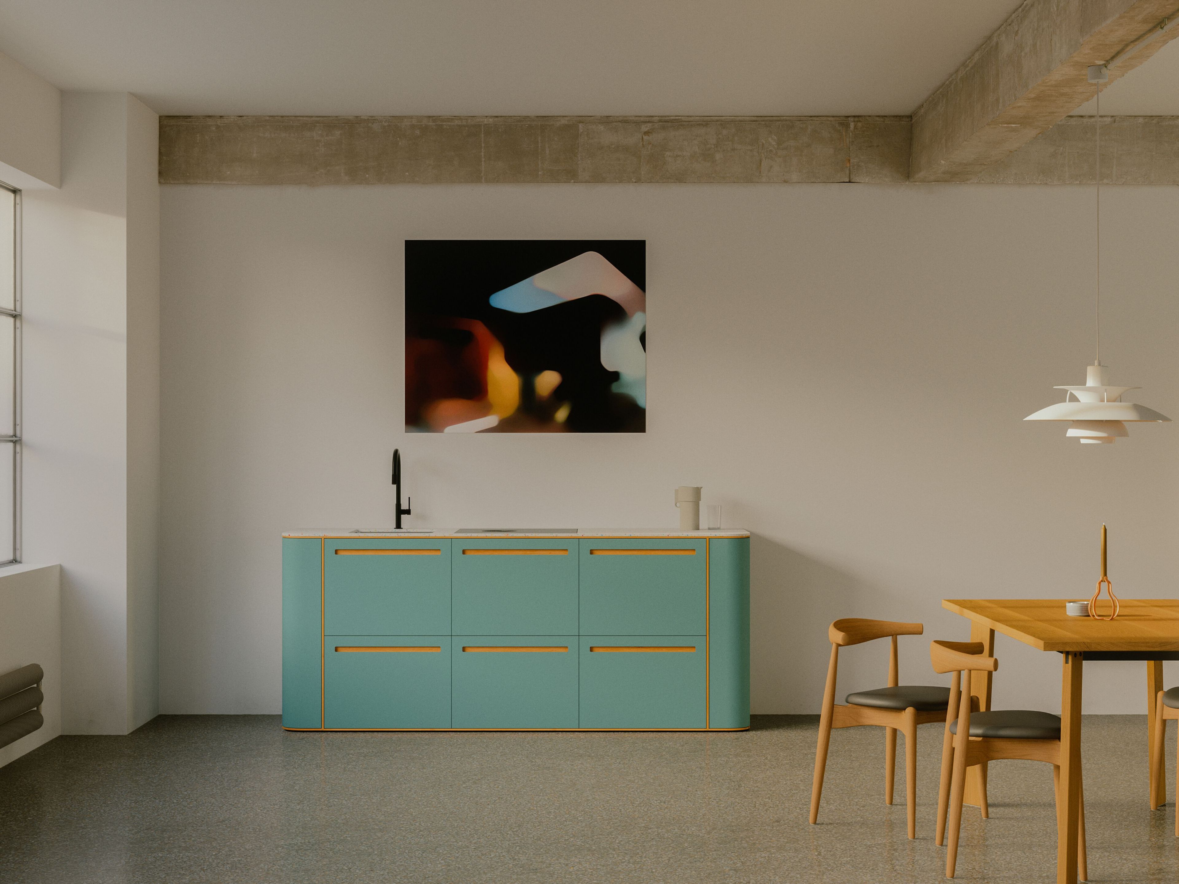 Встроенная кухня Neuvermoebelt TINY KITCHEN "HOME" ARCH-00031191