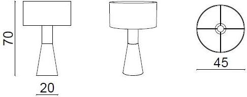 HUGUES CHEVALIER Настольная лампа Saint-germain sun-id-1489929 - Вид №1