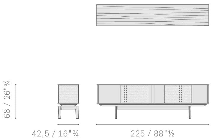 Мадия из технической ткани Poltrona Frau офис-системы управления ARCH-00057994 - Вид №26