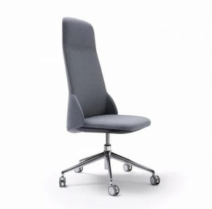 Quinti Sedute Кресло для руководителя из ткани с 5 спицами и подголовником Deep
