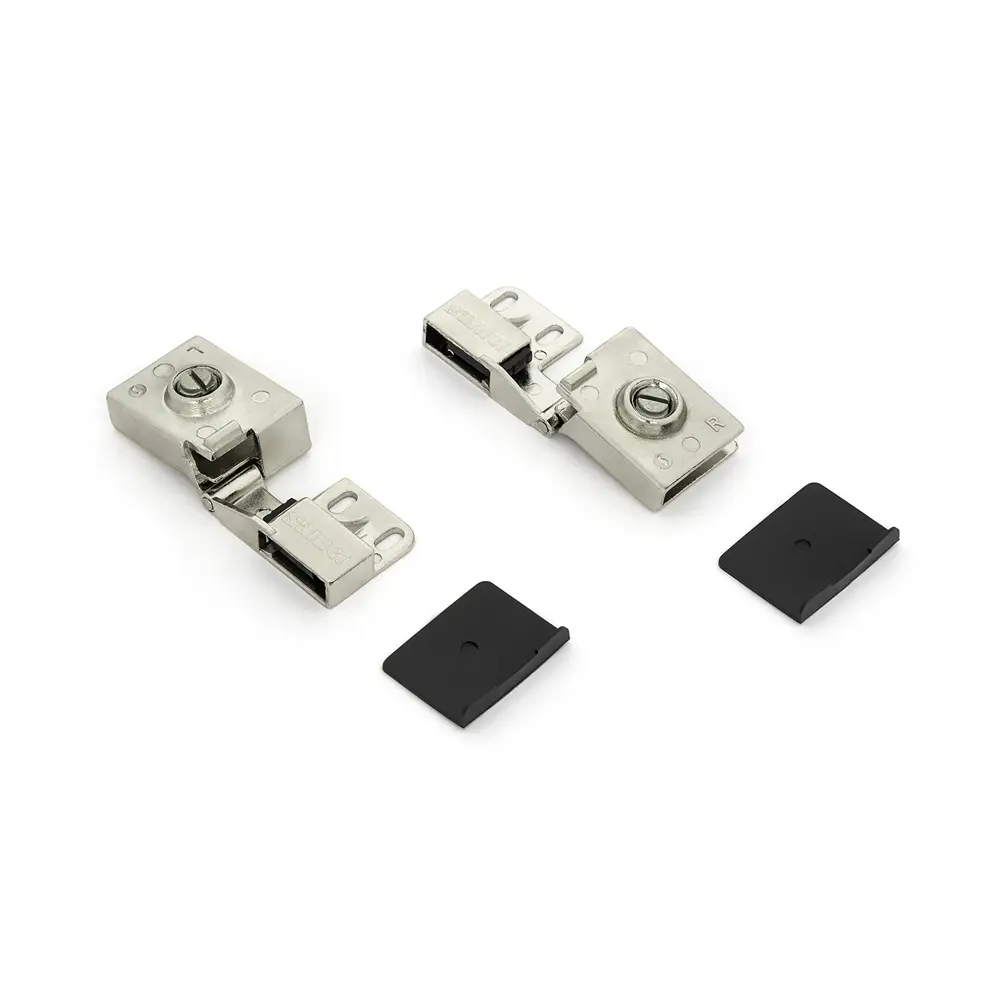 Петля мебельная для стеклянных дверей Samet Maksan 180°, 2 шт STLM-2088534